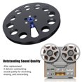 thumbnail image 4 of 7 Inch Empty Tape Reel, Aluminum NAB Flanges Universal Open Reel Tape Empty Reel for 1/4 Inch Tape, for , for  Studer, 4 of 7