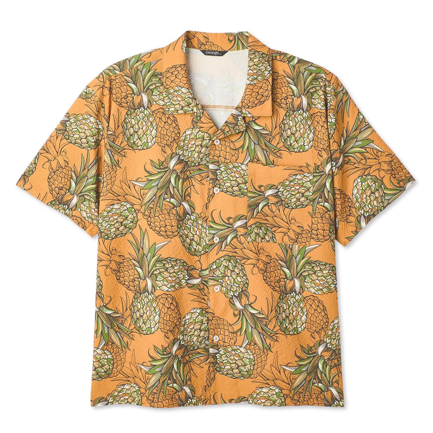 George Men'S Hawaiian Shirt