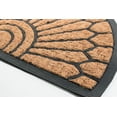 thumbnail image 2 of Imports Decor 401NBRCM Tapis de Bienvenue de Porte Demi-Rond en Lys, 2 of 2