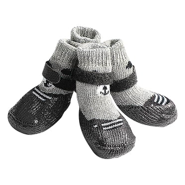 TIMIFIS Bottillons pour Chien Bottes pour Chien Chaussures pour Animaux Sports de Plein Air Semelle en Plastique Antidérapante Chaussures pour Chien Chaussettes Cat pour Chien Chaussures pour Animaux