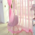 thumbnail image 1 of TIMIFIS Home Decor 2 PCS Pure Color Tulle Door Window Curtain Drape Panel Sheer Scarf Valances PK DecorFall, 1 of 3
