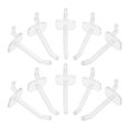 thumbnail image 1 of HEALEEP 50 Pcs Crochets en Plastique pour Panneau Perforé pour une Installation Simple et une Organisation Efficace du Garage Rangement d'Atelier et Exposition de Détail, 1 of 8