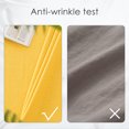 thumbnail image 2 of BALCONY & FALCON Rectangle Tablecloth 55 x 71 Water Resistant Faux Linen Yellow for Outdoor Dining, 2 of 6