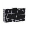 thumbnail image 1 of Sac de Soirée pour Femmes Mode Paillettes Fête Mariage Souper Pochettes (Noir), 1 of 8