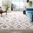 thumbnail image 1 of Safavieh Moroccan Fringe Barclay Tapis Géométrique Shag, 1 of 4