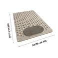 thumbnail image 3 of Tapis de Bain pour Sol de Salle de Bain, Tapis de Sol pour Maison Tapis de Salle de Bain Résistance aux Chutes Tapis de Bain pour Toilettes Douche Tapis de Massage pour Salle de Bain, 3 of 4