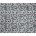 thumbnail image 4 of oneOone Polyester Lycra Fabric Leaves & Swirl Block Decor Fabric Printed BTY 56 Inch Wide, 4 of 4