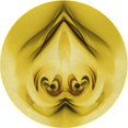 thumbnail image 1 of Ahgly Company Machine Washable Indoor Round Transitional Caramel Brown Area Rugs, 3' Round, 1 of 7