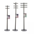thumbnail image 1 of Bunblic 4x 1/42 Miniature Electric Line Poles O Scale Utility Pole Train Park Building Kits 4 Pcs, 1 of 8