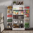 thumbnail image 1 of Armoire de Rangement de Garde-Manger de Cuisine à DEL de 50 Pouces, 1 of 4
