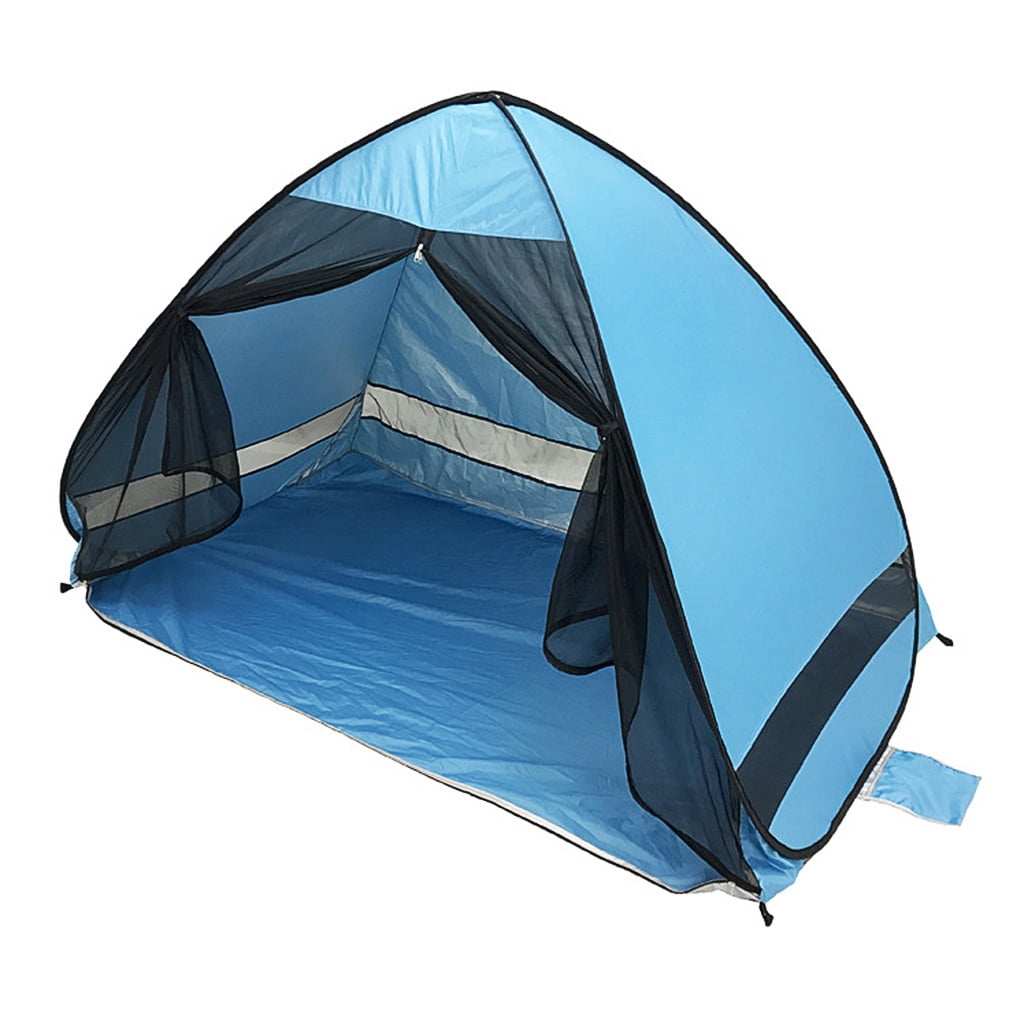 Kyusrd Summer Outdoor Patio Deals！Anti-UV Heave Up Tent Outdoor Beach Camping Fishing Hiking Shade Shelter Tent