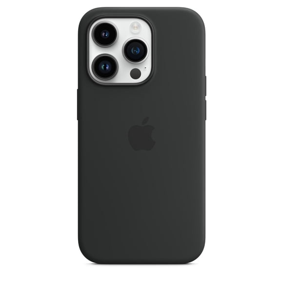 iPhone 14 Pro Silicone Case with MagSafe—Midnight
