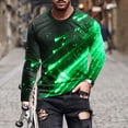 thumbnail image 2 of Birdeem T-Shirts pour Hommes Manches Courtes Mode Décontractée Impression Col Rond Chandail T-Shirt Manches Courtes Hauts Créez Vos Propres T-Shirts, 2 of 5