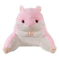 thumbnail image 1 of Cushion Reading Pillow With Arms for Kids Teens and Adults - Soft Backrest Support for Bed Sitting Up Cartoon Chair Design Lumbar Rest Pillow 177x1575 Inches, 1 of 3