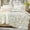 White, variant on Nayoroom 2 Pieces Botanical Duvet Cover Sage Green Reversible Floral Bedding Set Farmhouse Leaf Bedding Modern Aesthetic Twin Duvet Covers with Zipper Closure