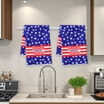 thumbnail image 2 of Feltree Independence Day Polyester Platter Towel Kitchen Rag Independance Day Towel, 2 of 7