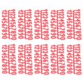 thumbnail image 1 of Numbered Key Tags, Easy To Distinguish Number Sign Easy To Install  for Marking Beehive, 1 of 8