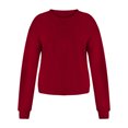 thumbnail image 4 of Pompotops Mode Femmes Décontracté Manches Longues Dames Sweat-Shirts Courts, 4 of 5