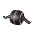 thumbnail image 2 of Siruishop Ab Wheel Roller Comfortable Compact Silent for Home Gym Fitness Core Workout Violet L, 2 of 8