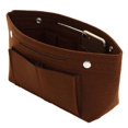 thumbnail image 1 of En Feutre Cosmétique Sac Multifonctions Bouton Pression Grande Capacité en Feutre Sac, 1 of 3