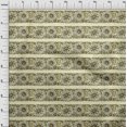 thumbnail image 3 of oneOone Cotton Flex Fabric Leaves & Floral Block Print Sewing Fabric BTY 40 Inch Wide, 3 of 4