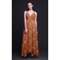 thumbnail image 3 of Bimba Robe Longue Maxi Imprimée Oiseaux pour Femmes, Tenue d'Été, Grande Taille, 3 of 6