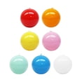 thumbnail image 5 of Bougie en forme de boule vert haute brillance, non parfumée, 5 of 5