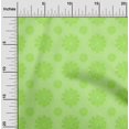 thumbnail image 2 of oneOone Velvet Lime Green Fabric Fruits Lemon Slice Sewing Craft Projects Fabric Prints By Yard 58 Inch Wide, 2 of 4