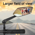 thumbnail image 2 of Bike Mirror 2 Pack, Bike Mirrors Handlebar Rearview Mirror, 360° Rotatable Bike Rear View Mirror, Safe Wide Angle Hd, 2 of 6