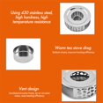 thumbnail image 3 of Stainless Steel Tea Warmer with Tea Light Holder for Tea and Coffee Pots, 3 of 7