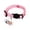 Pink, variant on Pet Collars Fragmented Cat Ribbon Design for Secure and Stylish Everyday Wear, 4x14x2 cm, Blue