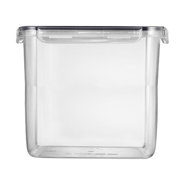 Renjiang Food Storage Containers with Lids Airtight Clear Stackable Bulk Food Canisters for Pantry or Countertop, Sealable BPA Free Dry Food Organizers