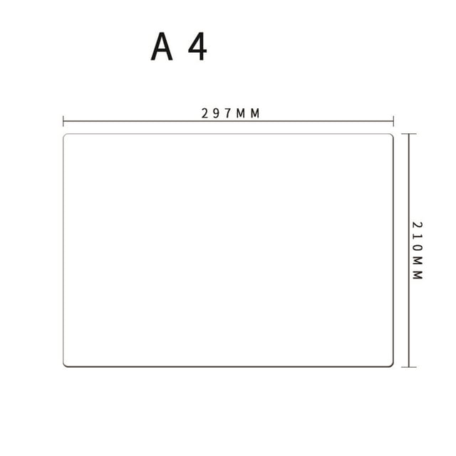 Magnetic Fridge Whiteboard Dry Erase Magnet Memo Board Kitchen Notice Board