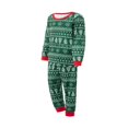 thumbnail image 2 of Family Matching Floral Print O-Neck Long Sleeve Tops+ Pyjama Trousers, 2 of 8