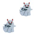 thumbnail image 4 of kurtrusly White Affordable Ghosts Enamel Pin Modern Minimalist Brooche Delicate Intricate Enamel Pin Punk E 2Set, 4 of 6