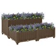 thumbnail image 1 of vidaXL Raised Bed 80x80x38 cm Polypropylene, 1 of 4
