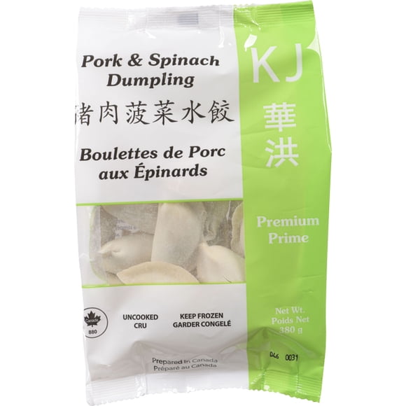 KJ Boulettes de Porc & Épinards 380 g / pack