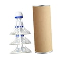 thumbnail image 1 of jinwen Wind Resistant Badminton Shuttlecocks Professional for Gymnasium Accessories White 3Pcs, 1 of 9