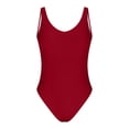 thumbnail image 4 of Women's Wrinkled Cloth Wave Fluorescent Color Fashion One-piece Swimsuit Swimsuit, 4 of 8
