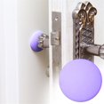 thumbnail image 2 of Clearance! beishanbush Furniture Protection Rubber Home Door Doorknob Back Wall Protector Savior Shockproof Crash Pad One Size Purple, 2 of 2