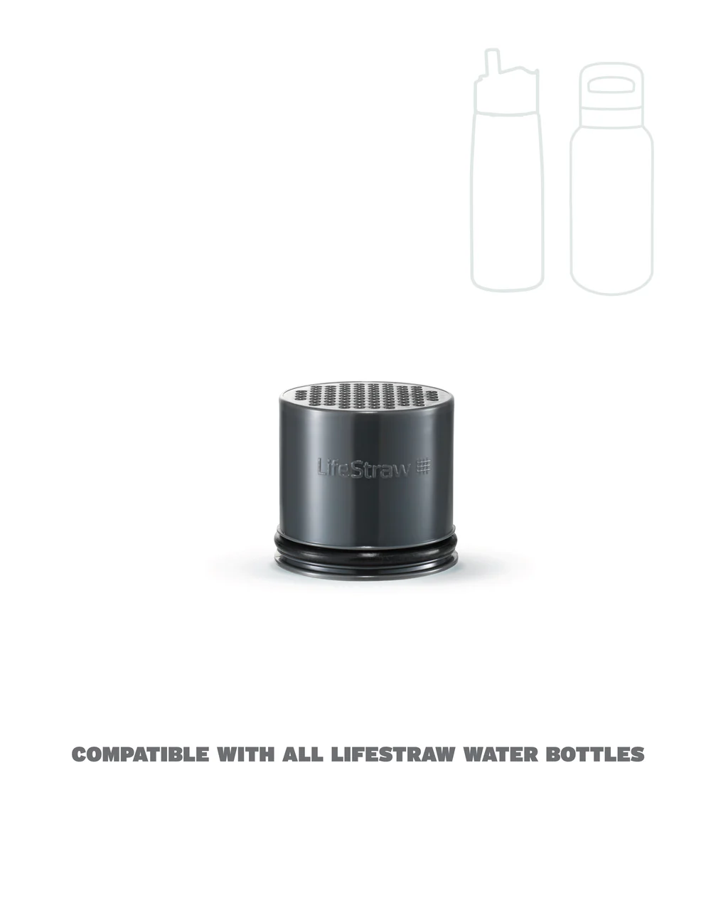 Filtre à charbon actif de rechange LifeStraw Go, lot de 2