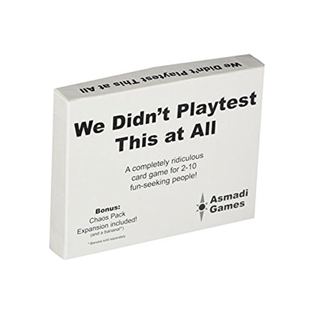 We Didn't Playtest This at All Card Game Standard