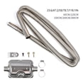 thumbnail image 4 of fashionhome Car Exhaust Pipe Universal Automobile Tube Spare Parts Professional Vehicle Repairing Modification Muffler Kit 60CM, 4 of 6