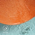 thumbnail image 4 of Placemat Round Braided Table Mats for Dining Rooms - Woven Washable Non 15 Inch for Everyday Use, 4 of 7