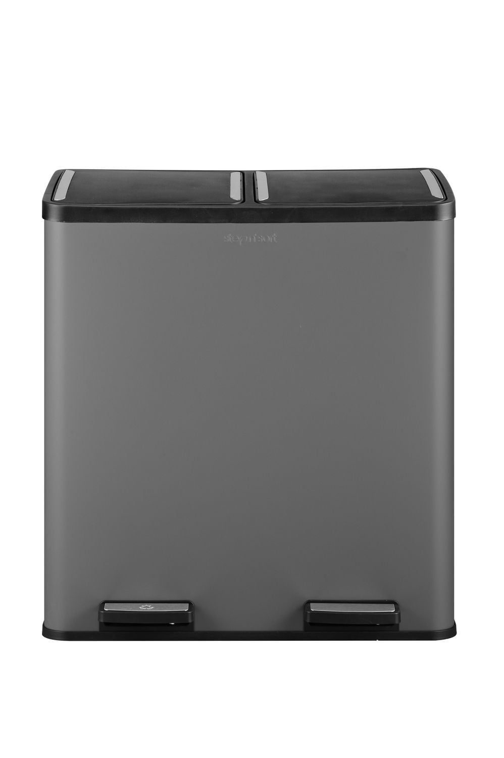 The Step N 'Sort grande capacité 70 L, poubelle à 2 compartiments et bac de recyclage