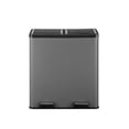 thumbnail image 3 of The Step N' Sort Large Capacity 70 L, 2 Compartment Trash and Recycling Bin, 3 of 6