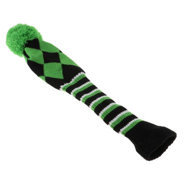 Fairway Wood Headcover Knit Head Cover Golf Parts 1Pcs green rhombus