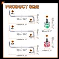 thumbnail image 2 of Uxcell 5pcs Offset Screwdriver Set PH3/PH2 PH2/PH1 PH2/SL6 Phillips Slotted Head Right Angle 90 Degree Screw Driver Double Ended Z-type Hand Tool with Mini Screwdrivers, 2 of 7