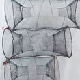 thumbnail image 4 of Foldable Mesh Crab Crayfish Lobster Shrimp Prawn Hand Trap Fishing Net Fishing Network Fish Trap Cage, 4 of 9