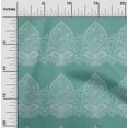 thumbnail image 1 of oneOone Viscose Chiffon Fabric Leaves & Floral Block Printed Craft Fabric BTY 42 Inch Wide, 1 of 4